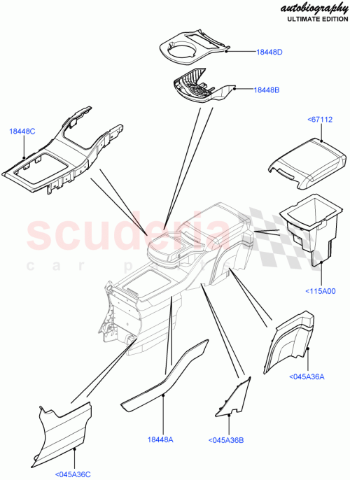 Part Diagram for Land Rover LR031116