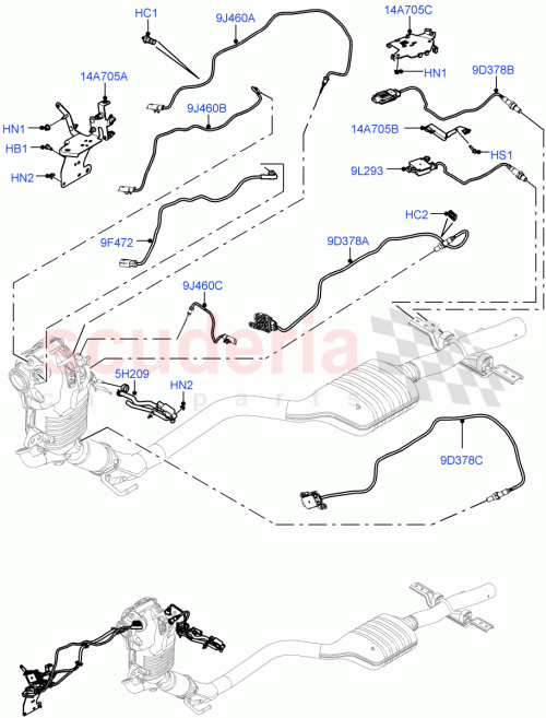 Part Diagram for Land Rover LR141906