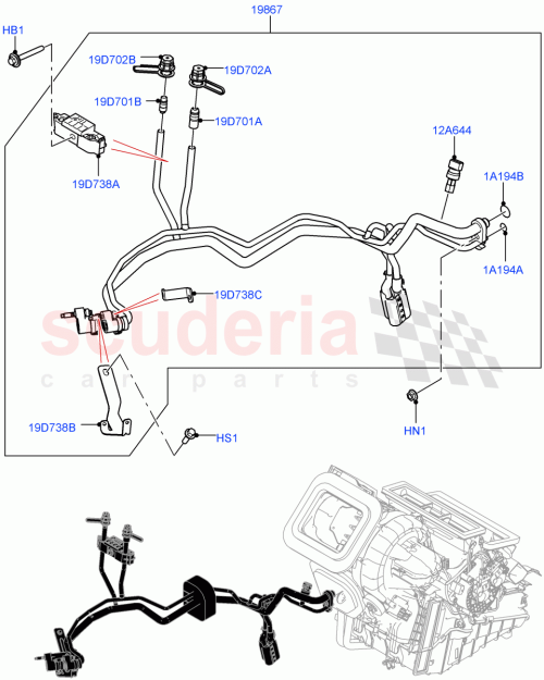 Part Diagram for Land Rover LR157875