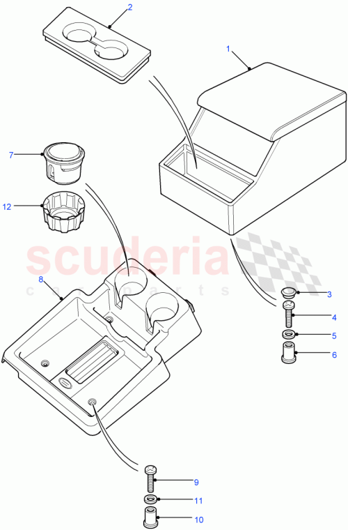 Part Diagram for Land Rover LR057324