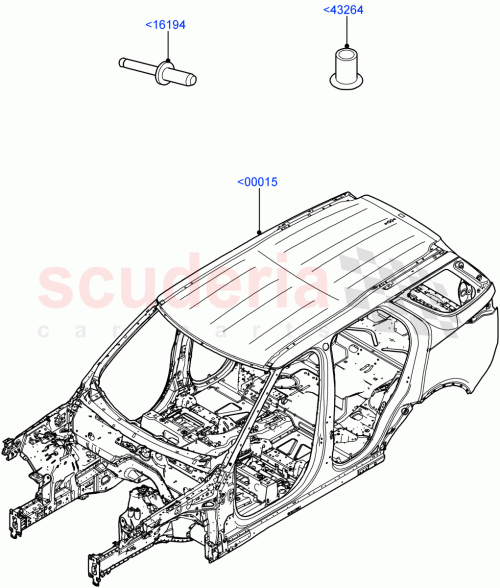 Part Diagram for Land Rover LR111023