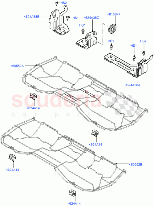 Part Diagram for Land Rover LR027193