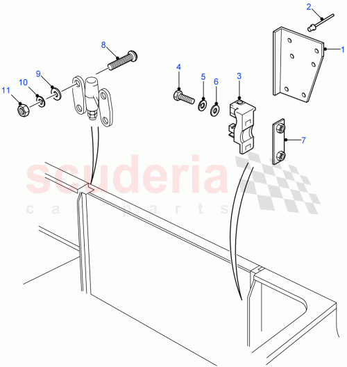 Part Diagram for Land Rover LR031688
