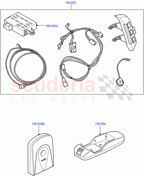 Part Diagram for Land Rover XVE500020