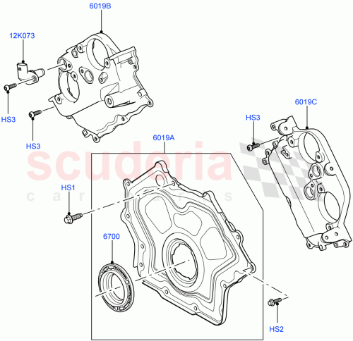 Part Diagram for Land Rover LR011217