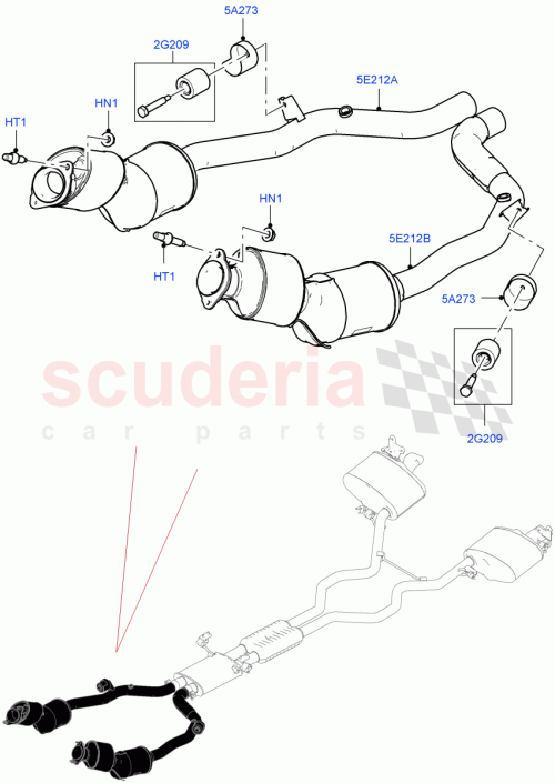 Part Diagram for Land Rover LR140974
