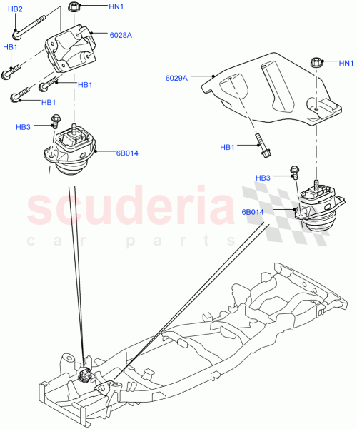 Part Diagram for Land Rover FT110257P