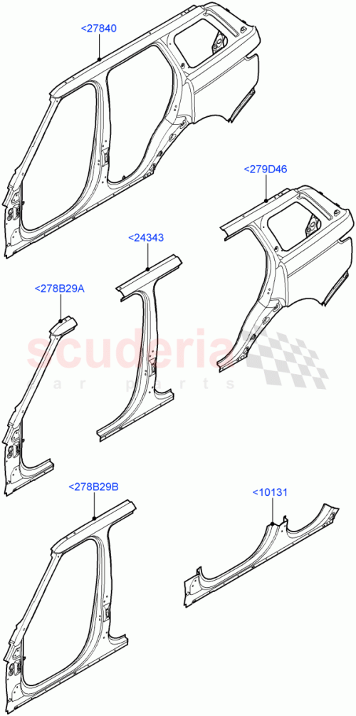 Part Diagram for Land Rover LR051439