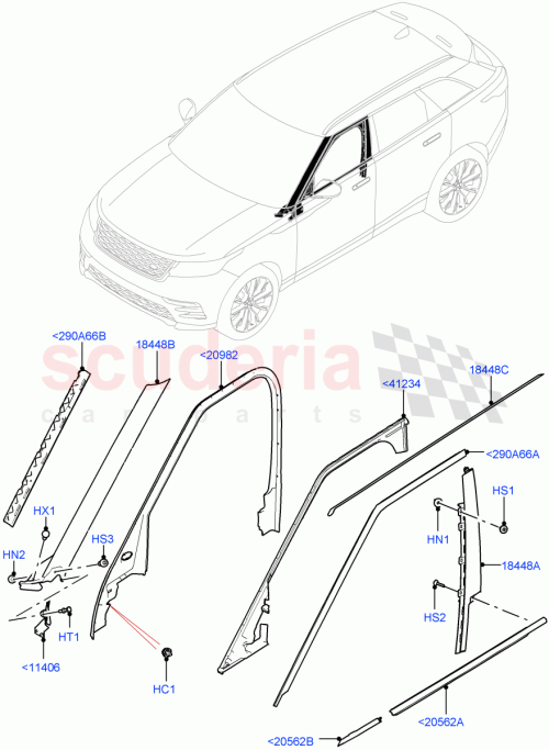Part Diagram for Land Rover LR121108