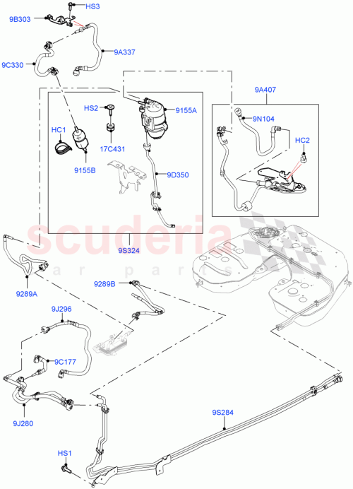 Part Diagram for Land Rover LR082269