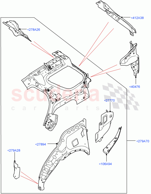 Part Diagram for Land Rover LR114083