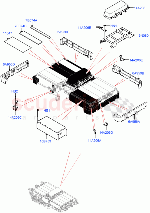 Part Diagram for Land Rover LR137274