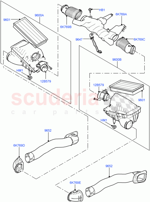 Part Diagram for Land Rover LR051138