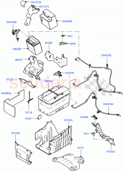 Part Diagram for Land Rover LR114225
