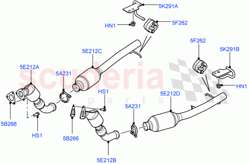 Part Diagram for Land Rover WCD501951