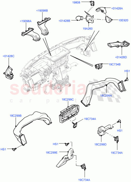 Part Diagram for Land Rover LR081458