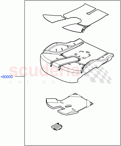 Part Diagram for Land Rover LR133698