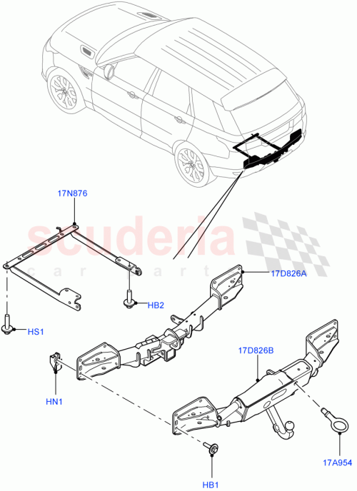 Part Diagram for Land Rover LR045406