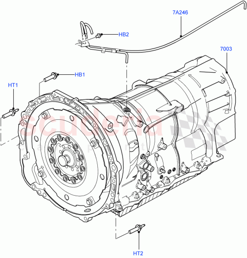 Part Diagram for Land Rover LR137580