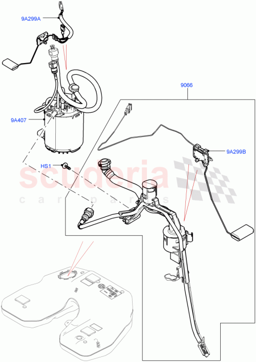 Part Diagram for Land Rover LR038160