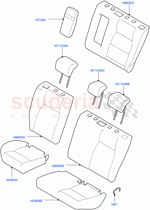 Part Diagram for Land Rover LR076028