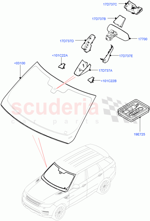 Part Diagram for Land Rover LR098865
