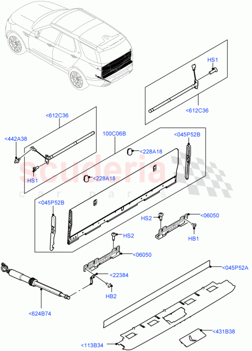 Part Diagram for Land Rover LR156754