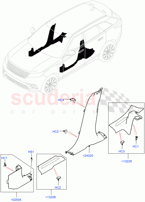 Part Diagram for Land Rover LR093751
