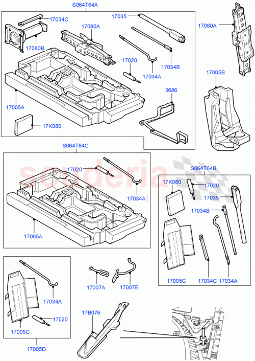 Part Diagram for Land Rover LR026009