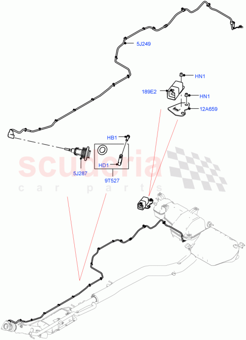 Part Diagram for Land Rover LR115638
