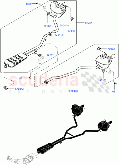 Part Diagram for Land Rover LR093635
