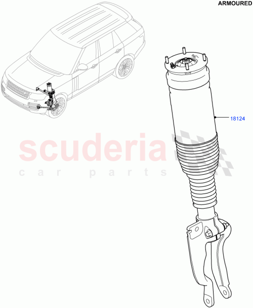 Part Diagram for Land Rover LR135558
