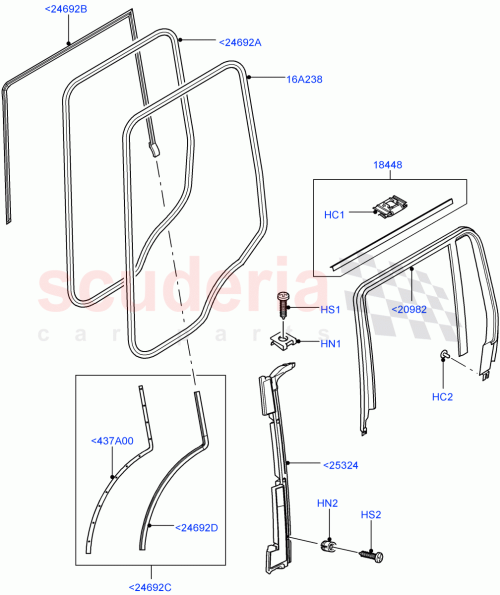 Part Diagram for Land Rover CGE500790