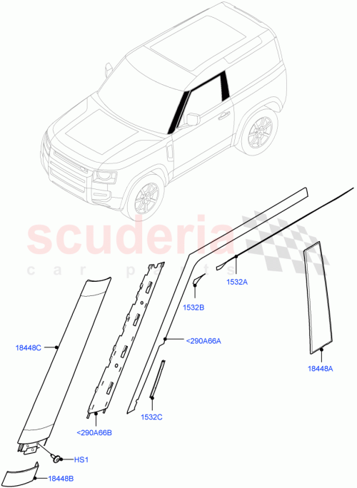 Part Diagram for Land Rover LR133416