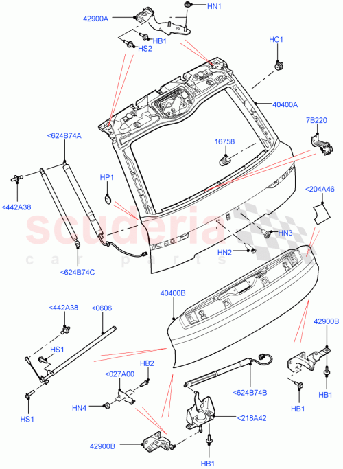 Part Diagram for Land Rover LR083220