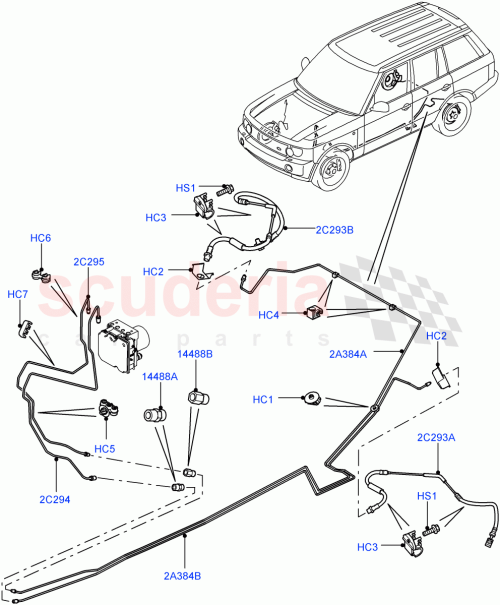 Part Diagram for Land Rover LR019463