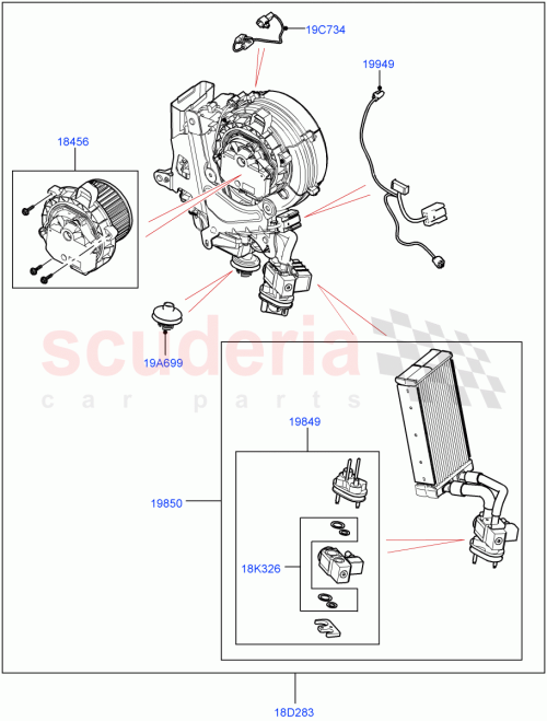Part Diagram for Land Rover LR157900