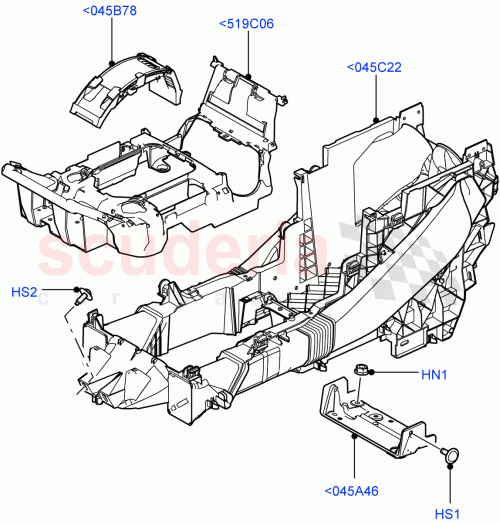 Part Diagram for Land Rover LR013449