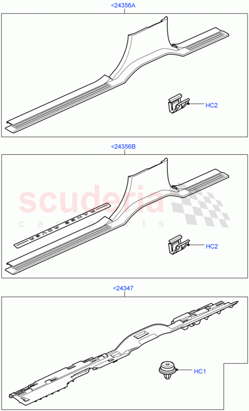 Part Diagram for Land Rover EMG500810SMS