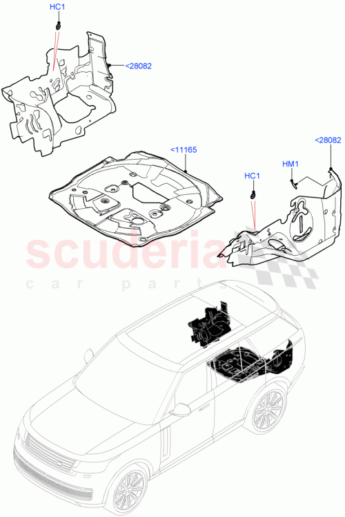 Part Diagram for Land Rover LR150471