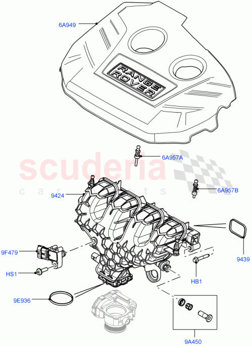 Part Diagram for Land Rover LR052965