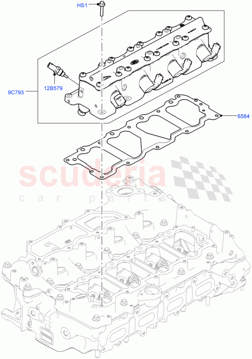 Part Diagram for Land Rover LR172660