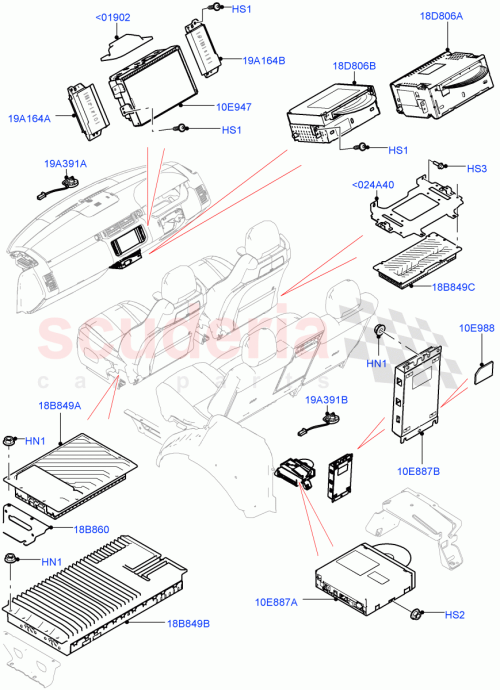 Part Diagram for Land Rover LR052094