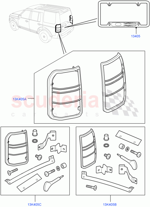 Part Diagram for Land Rover VPLAP0030