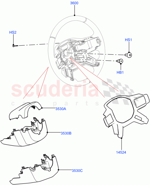 Part Diagram for Land Rover LR133014