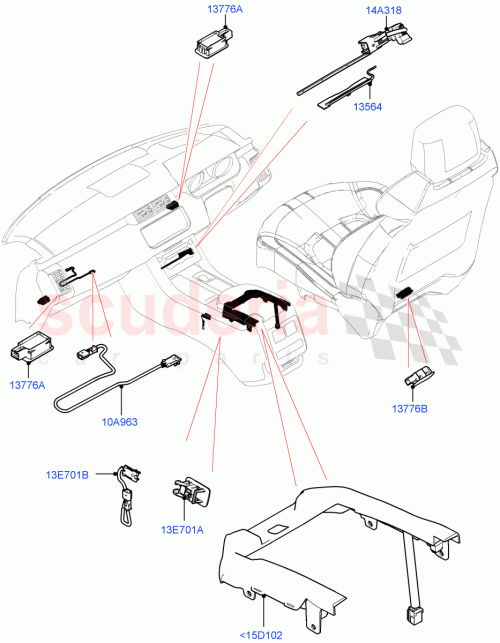 Part Diagram for Land Rover LR059061