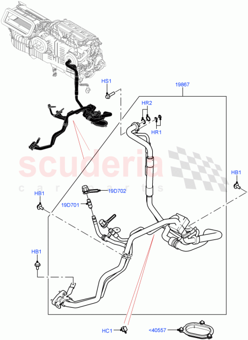 Part Diagram for Land Rover LR159456