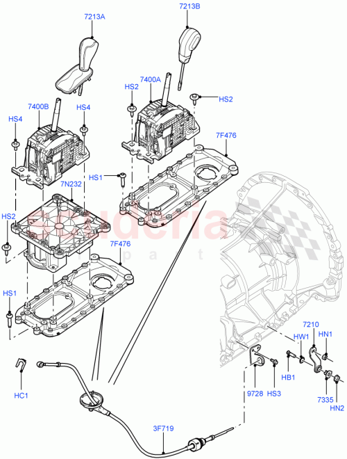 Part Diagram for Land Rover LR044362