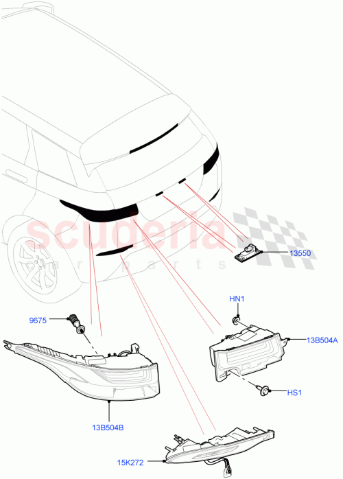 Part Diagram for Land Rover LR173011