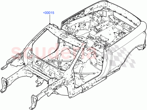 Part Diagram for Land Rover LR087405